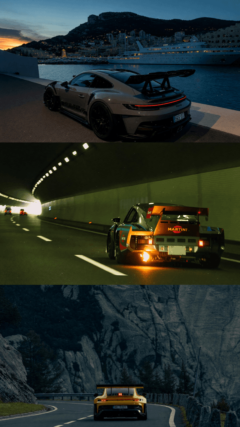 Porsche 911 GT3 RS Scenic Coastal Highway