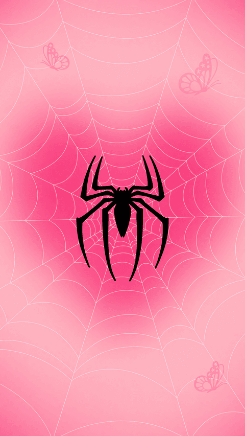 Pink Spider-Gwen Spider Logo