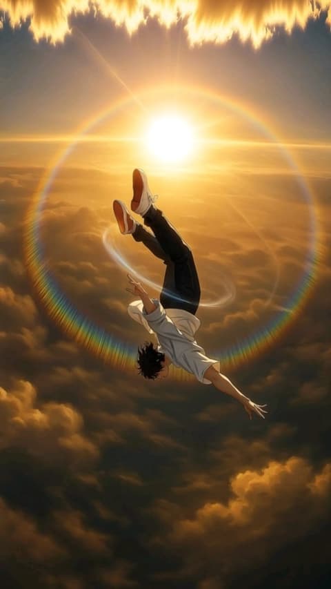 Falling from Golden Sky