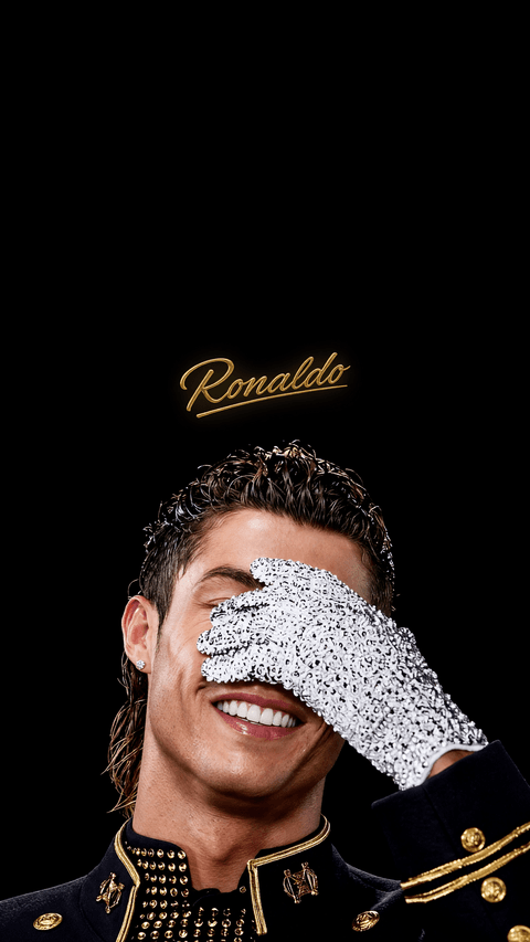 Cristiano Ronaldo "Michael Jackson" Pose