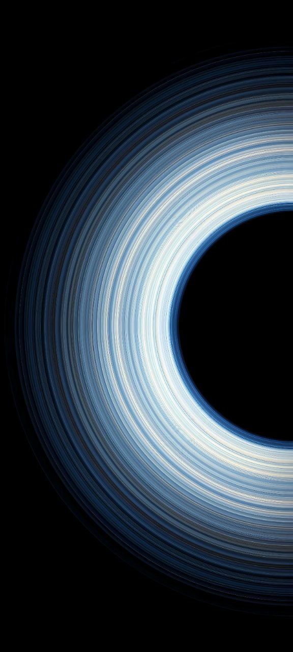 Abstract Curved Light Rings
